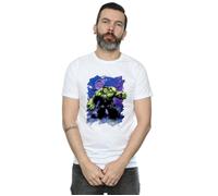 Hulk Halloween Spooky Forest T-Shirt Marvel White L