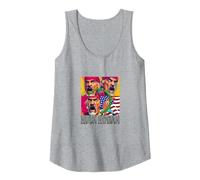 Hulk Hogan_003 Tank Top, Women, Heather Grey, Large