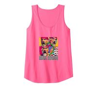 Hulk Hogan_003 Tank Top, Women, Neon Pink, Large