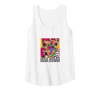Hulk Hogan_003 Tank Top, Women, White, Large