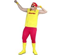 Hulk Hogan Hulkamania Complete Costume Set (Adult Medium)