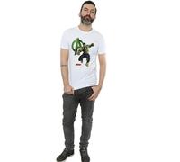 Hulk Pose Cotton T-Shirt Avengers Age Of Ultron White S