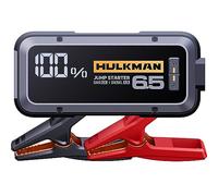 HULKMAN Alpha65 Smart Jump Starter 1200 Amp 12000mAh Car Starter for up to 6.5L Gas and 4L Diesel Engines with Boost Function for Totally Dead Battery 12V Lithium Portable Car Battery Booster Pack