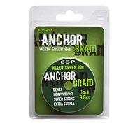 Hull Angling Centre ESP Anchor Braid Weed Green 15lb ELAB015WG