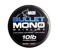 Hull Angling Centre Nash Bullet Mono Brown 10lb 1000m T2804