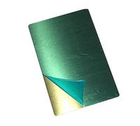 Hull Cell Electroplating Experiment Brass Cathode Plates - 100 Pcs, Single-Side Coating for Chrome Plating Analysis(0.3mm*100mm*65mm)