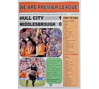 Hull City 1 Middlesbrough 0-2026 Championship play-off final - Hull promoted - souvenir print