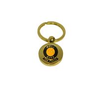 Hull City football club gold disc keyring