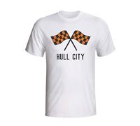 Hull City Women's City Waving Flags T-Shirt white | Size: Medium Hull City White M