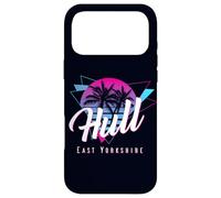 Hull East Yorkshire 80s Retro Vaporwave Funny Sunset Case for iPhone 17 Pro Max