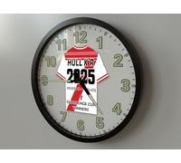 HULL KR CHALLENGE CUP WINNERS 2025 14 INCH (35cm) WALL CLOCK - CELEBRATE THIS GREAT DAY BY DISPLAYING THIS COMMEMERATIVE CLOCK WITH PRIDE - HISTORY FOR THE ROBINS!!