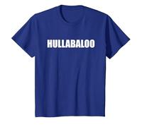 Hullabaloo Funny Word Typography T-Shirt, Youth, Royal Blue, 3T