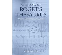 Werner Hüllen A History of Roget's Thesaurus (Paperback)
