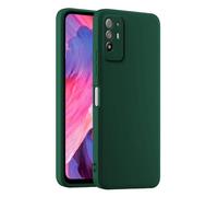 HULLIN Colorful Silicone Phone Case Cover, Suitable for OPPO A94 5G (6.43") - Dark Green