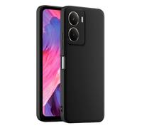 HULLIN Colorful Silicone Phone Case Cover, Suitable for Realme P3 5G (6.67") - Black