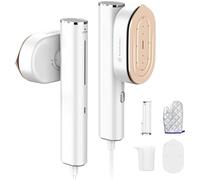 Hulmay Steamer for Clothes, Portable Handheld Travel Steamer 1200W, White