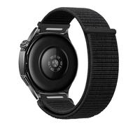 Hulnulnu Nylon Watch Strap, Quick Release Replacement Watch Band for Women Men, Smartwatch Straps Width - 20mm（Black）