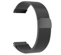 Hulnulnu Watch Strap, Upgraded Quick Release Milanese Replacement Watch Band, Smartwatch Straps Christmas Gift for Women Men Birthday Valentine's Day - 38mm (Black)