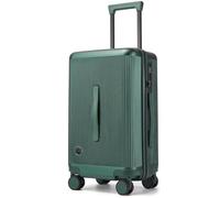 Hulsin Carry on Luggage Suitcase,20 Inch Hardside 22x14x9 Airline Approved, Lightweight Hard Shell Small Rolling Suitcase with TSA Approved Travel Carry on Luggage, Dark Green, 20 Inch, 20 Inch Carry