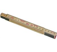 Hultafors 100204 1m "59-1-6" Folding Rule - White