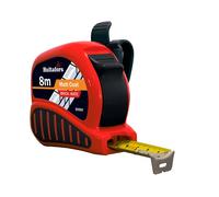 Brick-Mate 8m Pocket Tape I Made in UK I Width 25mm I EC Class I I For metric measurements I Optimized for professional bricklayers I 3 functions I Hultafors