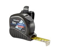 HULTAFORS BMSS8M Brick-Mate Stainless Steel Pocket Tape 8m (Metric only) With non slip rubber grip,stainless steel blade with strong end hook