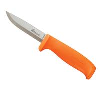 Hultafors Craftsman's knife HVK GH I All-purpose knife with ergonomic handle and Japanese carbon steel blade I Including holster and holder for working trousers I 380010