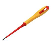 Hultafors VDE TORX® Screwdriver T07 x 100mm, with Insulated high-Quality, Hardened Steel Blade for Working on Electrical installations up to 1,000 V.