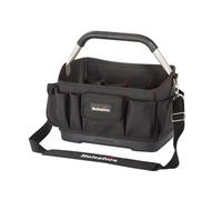 Hultafors Ergonomic Tool Carrier - curved high back, low front, 25 pockets, 1680D base & tape clip