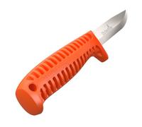 Hultafors Craftsman's knife HVK Bio sustainable version I Environmentally-friendly all-purpose knife with ergonomic handle and carbon steel blade I With practical hanging hole I 385050