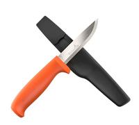 Hultafors Craftsman's knife HVK GH I All-purpose knife with ergonomic handle and Japanese carbon steel blade I Including holster and holder for working trousers I 380010