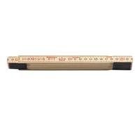 Hultafors 100004 Wooden Folding Rule 2M