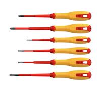 Hultafors HUL444465 Vde Pozidriv & Slotted Screwdriver Set 6 Piece