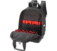 Hultafors Molded Base Tool Backpack with ergonomically designed 3D-shaped padded shoulder straps