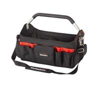 Hultafors Open-Top Tool Carrier 590130 – 35 pockets, tape clip, tape strap & long-tool holder, 540mm