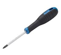 Hultafors Pozidriv Screwdriver PZ1 x 80mm, Hardened Steel Blade for Long Life