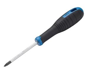 Hultafors Pozidriv Screwdriver PZ1 x 80mm, Hardened Steel Blade for Long Life