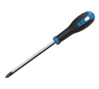Hultafors Pozidriv Screwdriver PZ3 x 150mm, Hardened Steel Blade for Long Life