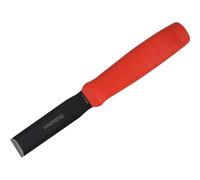 Hultafors Chisel EDC32 (390083) - Scandinavian bevel-edge 32mm, 232mm, Orange with holster