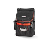 Hultafors Tool Belt Bag with Zip I Tool Belt Holder with 18 Compartments I Robust Material I Sturdy Tool Holster I Compatible with Belts of up to 50 mm Wide I 592040