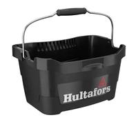 Hultafors Tool Bucket 15 litres I I Holds up to 100 kg | Ergonomically Shaped Ultra-Strong Construction Bucket I Made in Sweden I 590101