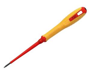 Hultafors VDE TORX® Screwdriver T07 x 100mm, with Insulated high-Quality, Hardened Steel Blade for Working on Electrical installations up to 1,000 V.