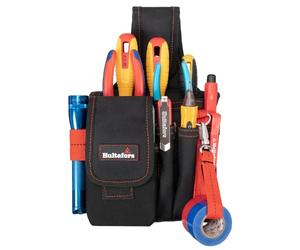 Hultafors Work Gear HT5101 Small Technician's Pouch, Heavy Duty Ballistic Polyester, Neoprene Padded Cell Phone Holder, Large Main Pocket