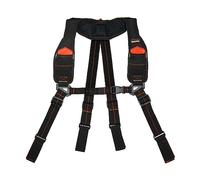 Hultafors Work Gear HT5132 Yoke Style Suspenders, Adjustable Front and Back Straps, Speaker/Mic Holder, Quick Release Chest Buckle