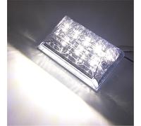HULUBO 4-Pack LED Emergency Strobe Warning Light,Ultrasonic waterproof edge lamp 24V Truck side lights illuminating the ground (white)