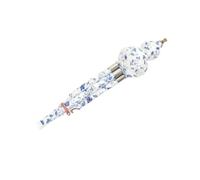 Hulus Handmade Hulusi White C Key B Flat Gourd Cucurbit Flute Ethnic Instrument With Case For Beginner (Color : B Flat)