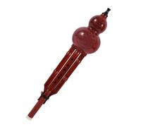 Hulus Imitation Mahogany Cucurbit Flute National Musical Instrument For Beginners Teaching Cucurbit Flute In B Flat And C Key (Color : B flat)