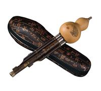 Hulusi 7-hole Gourd Flute In C Flat B Professional Cucurbit Flute For Student Adult Beginner Gourd Instrument