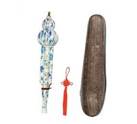 Hulusi ABS Hulusi Chinese Curcubit Gourd Flute Key Of C Sweet And Clear Sound Woodwind Instrument