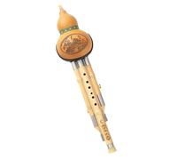 Hulusi Chinese Handmade Cucurbit Flute C-key Musical Instruments Gourd Flute Play Professionally Gourd Musical